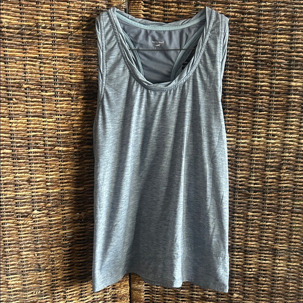 Horny Toad Light Gray Tank Top